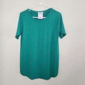 Women's Zennana Green Shirt Sz Large NWT